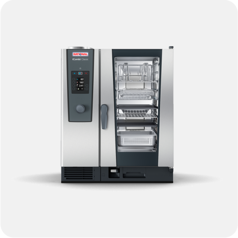 Rational iCombi Classic 10-1/1  kombinált sütő-pároló, elektromos üzemű